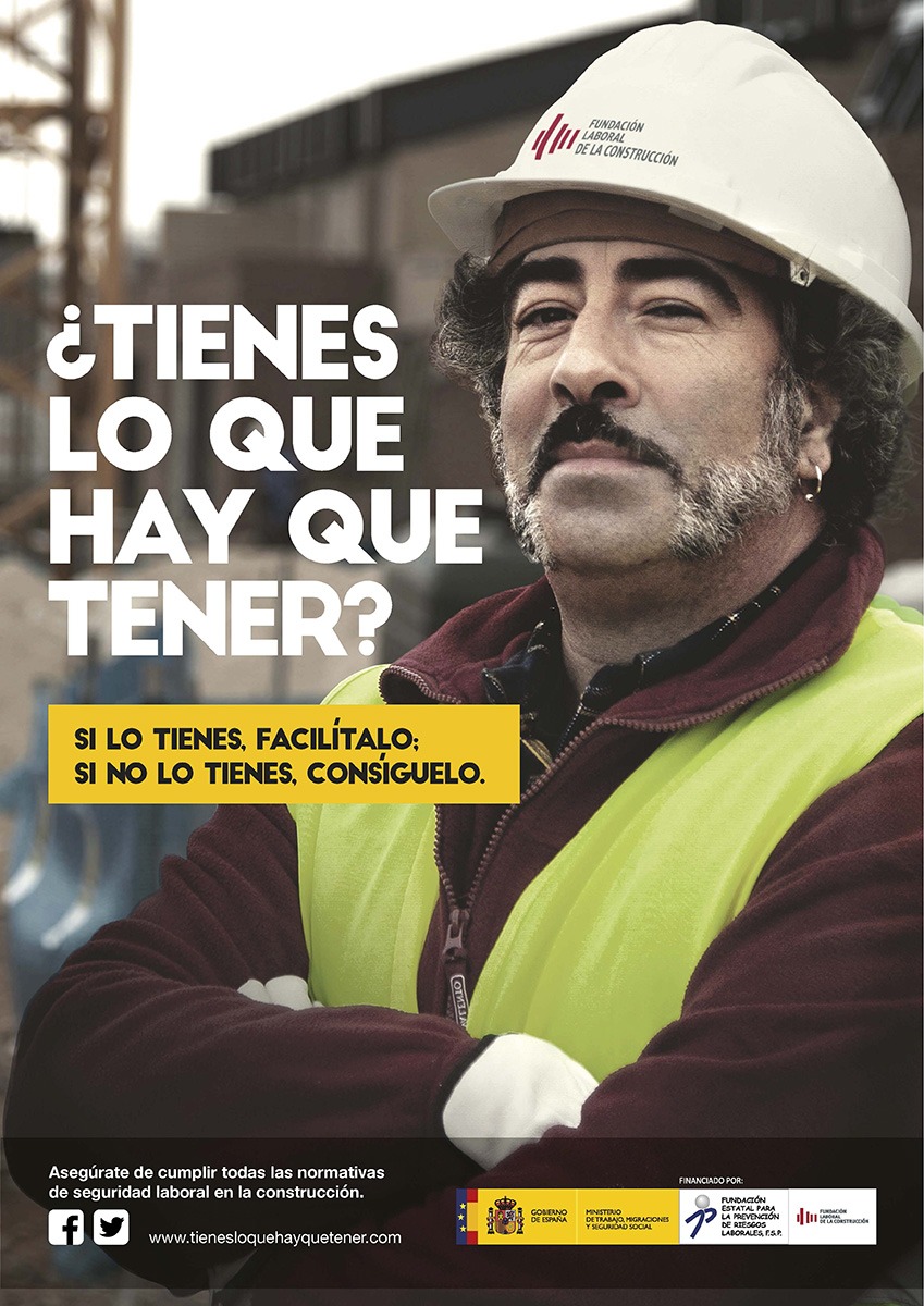 Campaña para concienciar sobre la importancia de prevenir los riesgos