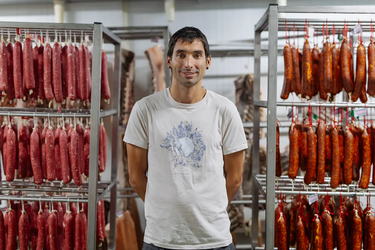 Embutidos Arrieta elabora chistorra, morcilla, relleno, chorizo y salchichas, entre otros productos.