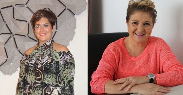 Esther Sanz e Isabel Jiménez, ganadoras de los XVII Premios Empresaria y Directiva Navarra 2014 de Amedna