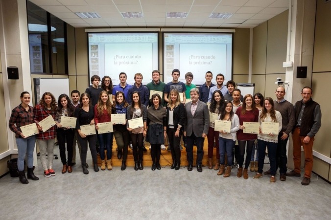 Nueve estudiantes de la UPNA, premiados en Francia en un desafío para desarrollar ideas propuestas por empresas