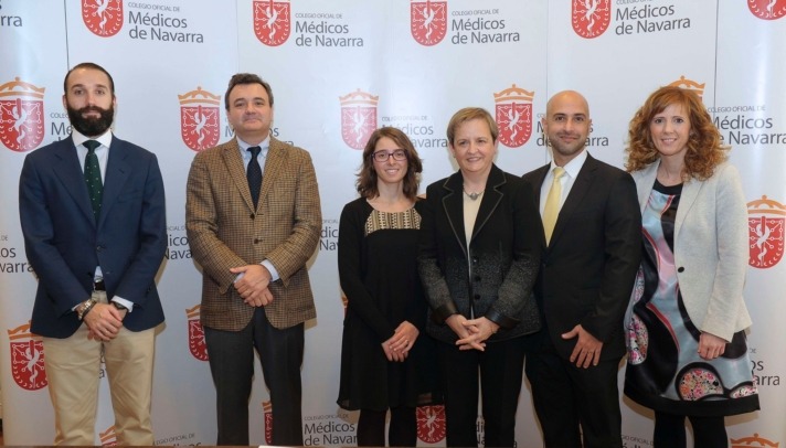 La Fundación Colegio de Médicos de Navarra entrega la séptima Beca Dr. Ignacio Landecho de apoyo a la formación MIR