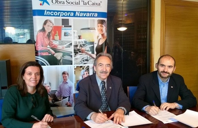 El Colegio de Graduados Sociales de Navarra se une al programa Incorpora de la Obra Social "La Caixa"