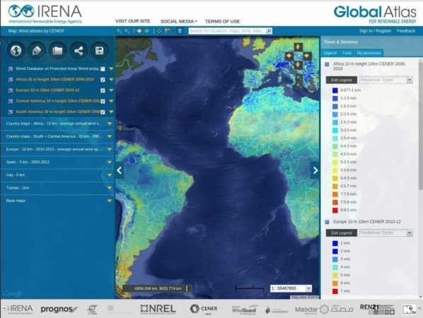 CENER colabora en la actualización del ‘Global Atlas’ de las Energías Renovables