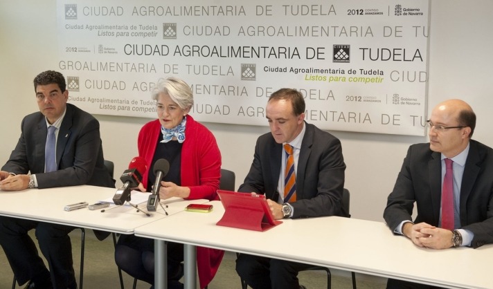 El Gobierno impulsa en la Ciudad Agroalimentaria de Tudela un proyecto de atracción de empresas del sector