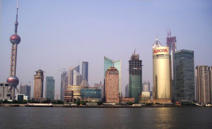 Vista del área financiera de Shangai (China). Autor: M. Benet