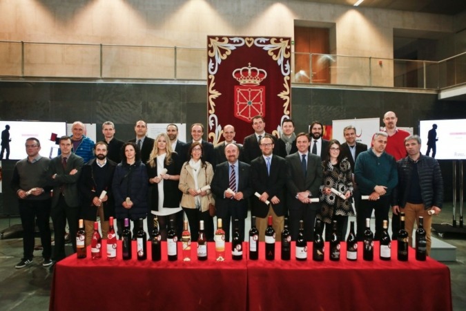 El Parlamento de Navarra acoge la presentación de la Selección Vinos D.O. Navarra 2015