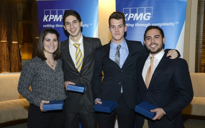 Estudiantes de la UN, finalistas en la KPMG International Case Competition