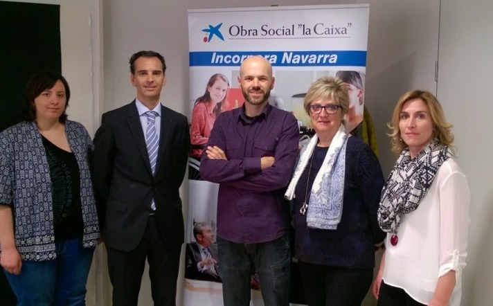 La Asociación de Fundaciones de Navarra se adhiere al programa Incorpora de la Obra Social "la Caixa"