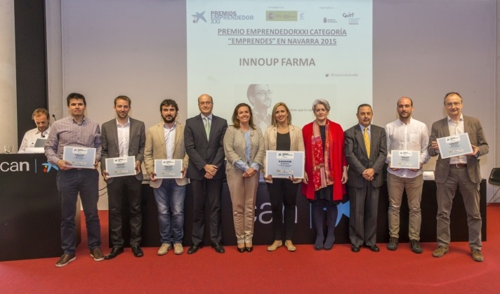 InnoUp Farma gana el IX premio EmprendedorXXI en Navarra