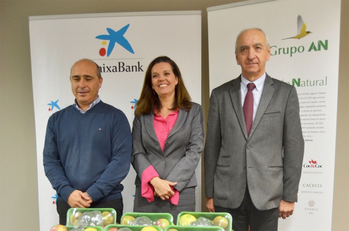 Caixabank y Grupo AN promueven el consumo de fruta y verdura entre 10.500 escolares navarros