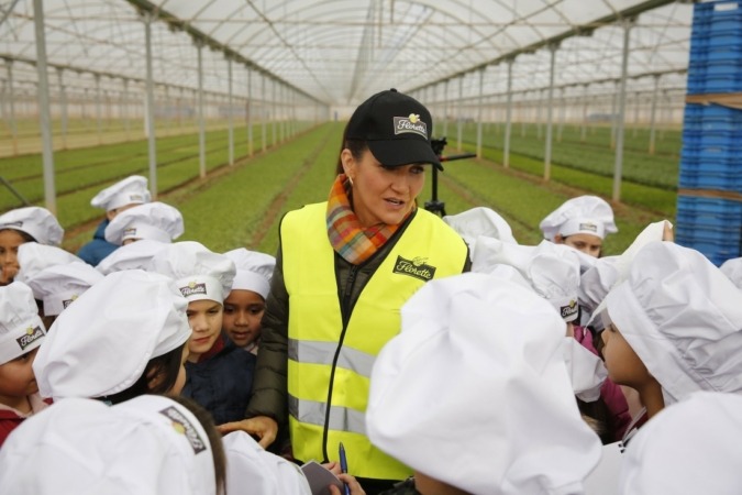 Florette reúne a 150 niños de la Ribera de Navarra para promover una alimentación saludable