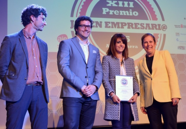 Iñigo Ayerra (IED Electronics), premio Joven Empresario 2015