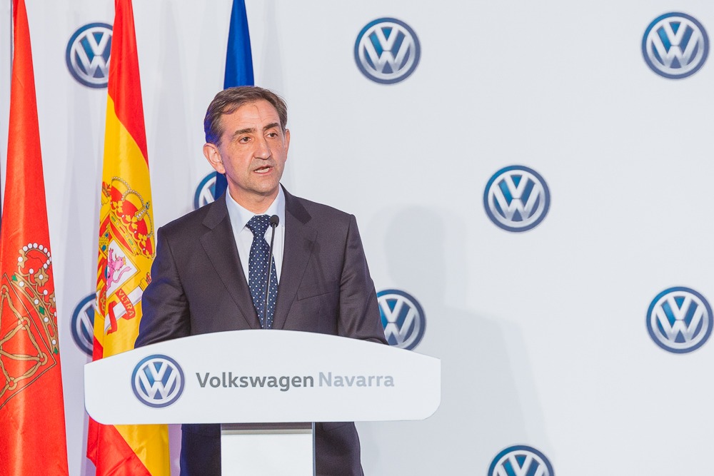 Visita real a Volkswagen Navarra en imágenes