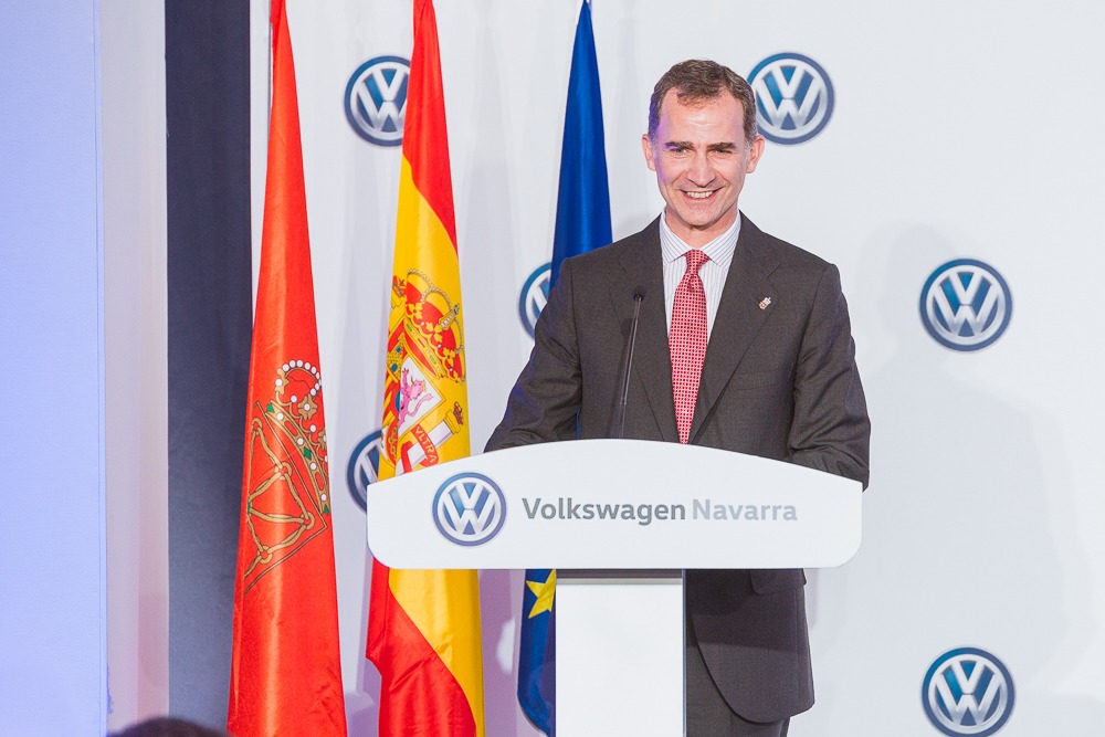 Visita real a Volkswagen Navarra en imágenes