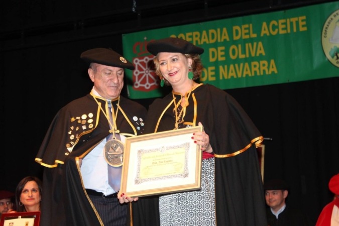 Ana Laguna, Academia de Gastronomía, nueva embajadora del aceite navarro