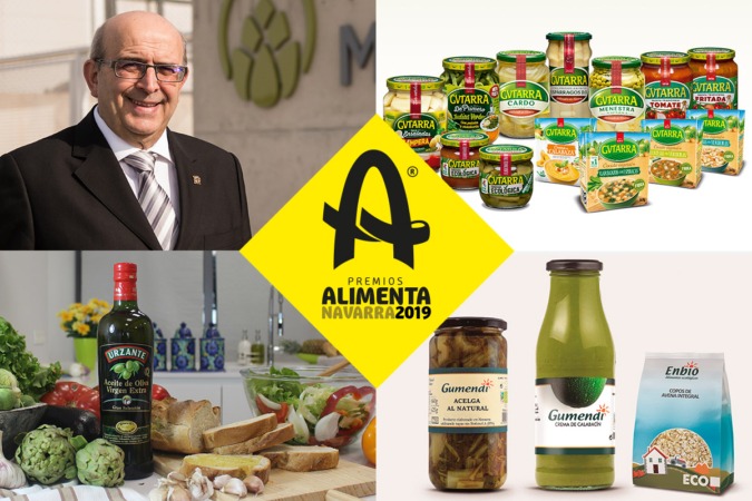 José Luis Medrano, Gvtarra-Riberebro, Urzante y Gumendi, Premios Alimenta Navarra 2019