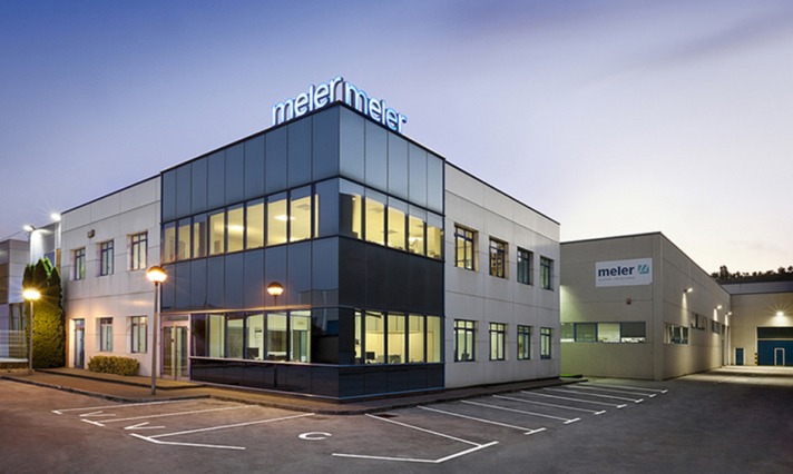 Planta de Meler, multinacional con sede en Orkoien dedicada a la fabricación de sistemas para la aplicación de adhesivos sellantes.