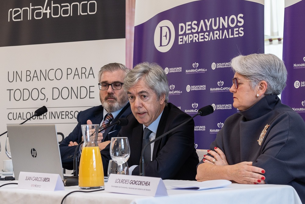 Desayuno Empresarial con Juan Carlos Ureta, presidente de Renta 4 Banco