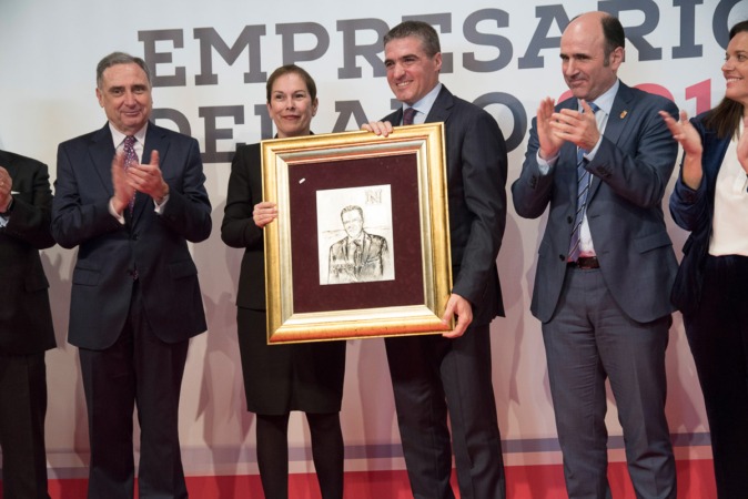 Benito Jiménez recibe el premio Empresario del Año