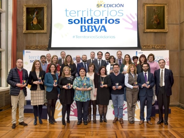 BBVA apoya cinco proyectos solidarios de Navarra