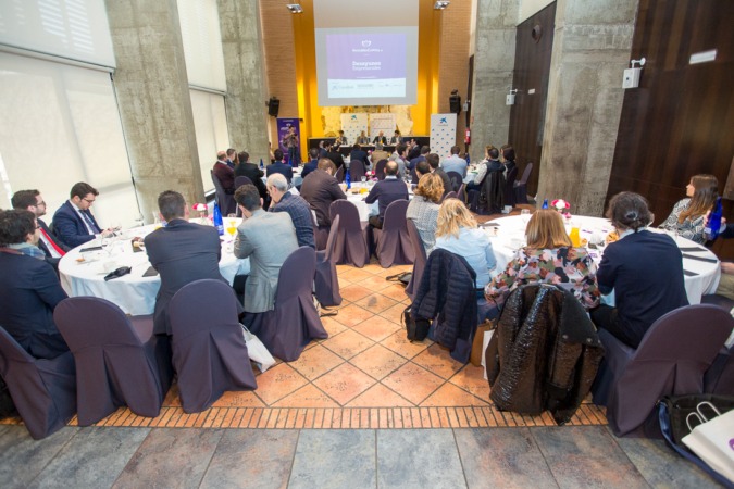 Resumen visual de los ‘Desayunos Empresariales’ celebrados en Tudela
