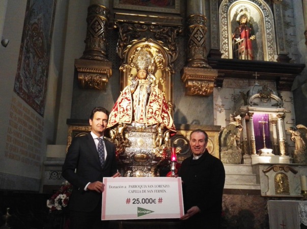 25.000 euros para la rehabilitación de la Capilla de San Fermín