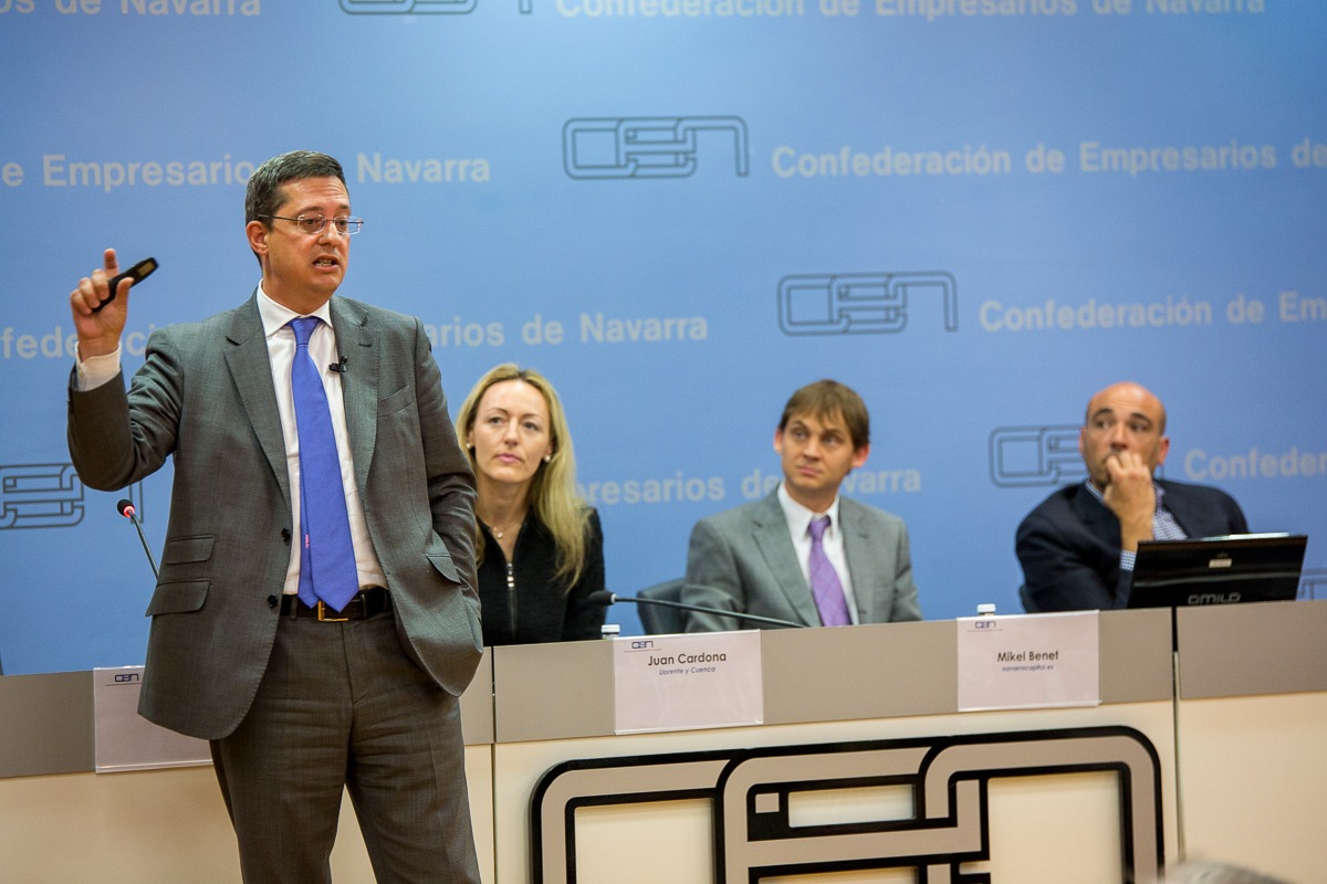 Presentación de la nueva web de NavarraCapital.es