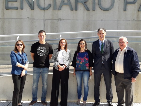 Clausura de la escuela de pelota del Centro Penitenciario de Pamplona