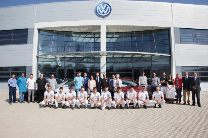 Volkswagen Navarra dona 4 Polo a centros de FP