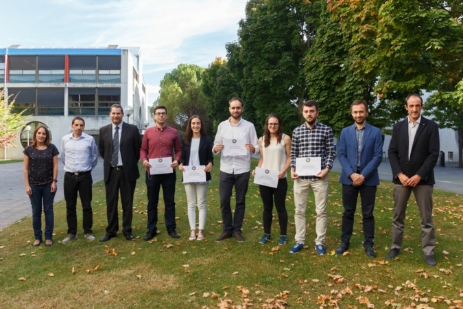 Óscar Herrero, ganador del II premio Siemens Gamesa al trabajo fin de grado