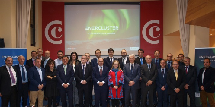 Nace Enercluster, el clúster eólico de Navarra