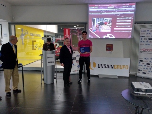 Unsain acoge la II Gala del Atletismo Navarro