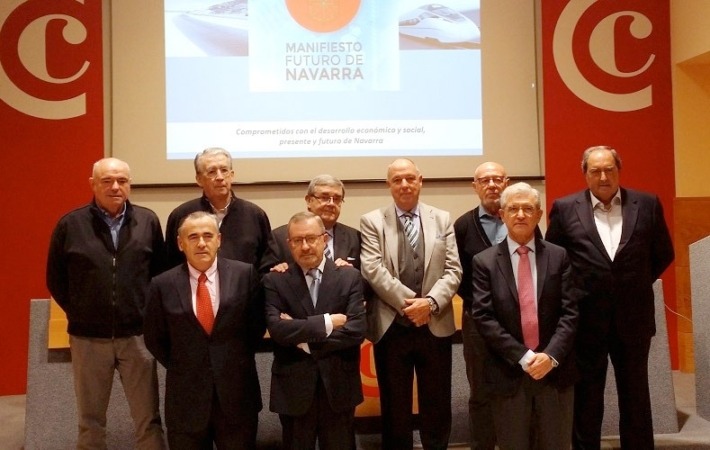Nace la plataforma cívica ‘Futuro de Navarra’ en defensa del TAV y el Canal de Navarra