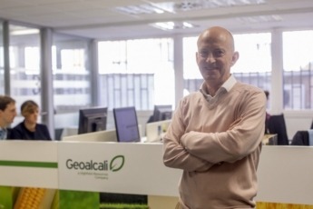 Peter Albert, Director Ejecutivo y CEO de Geoalcali en sus oficinas de Pamplona. (FOTO: Víctor Rodrígo). 