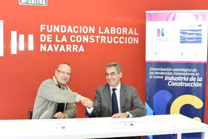 Acuerdo para impulsar la ‘Construcción 4.0’ en Navarra