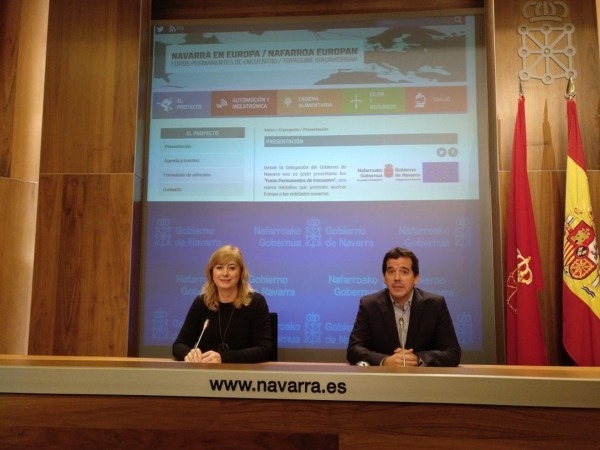 Navarra estrena plataforma web para «tener voz propia» en Bruselas