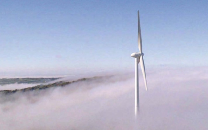 Un proyecto eólico en la Ribera, declarado inversión de interés foral