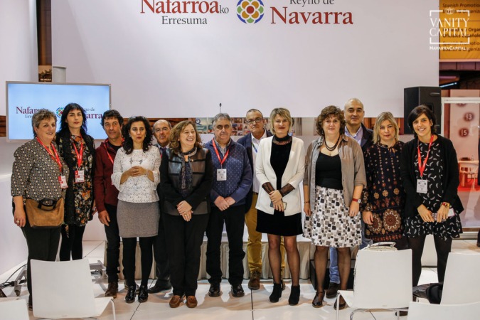 Imágenes del stand de Fitur en Navarra 2018