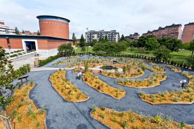 El Jardín de la Galaxia, proyecto de divulgación científica y ambiental del Planetario de Pamplona.