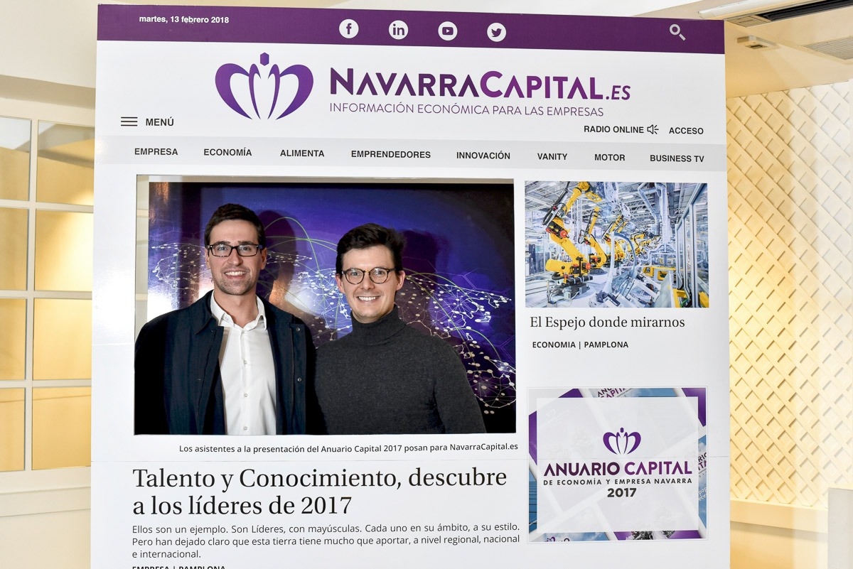 Presentación del Anuario Capital 2017 en Pamplona