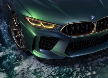 BMW M8 Gran Coupé Concept- detalle faro