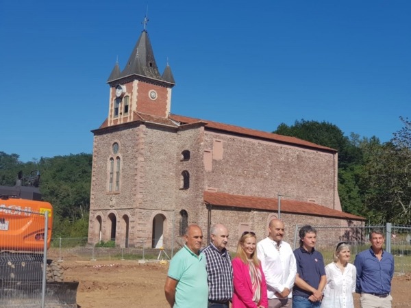 Comienzan las obras de los platós cinematográficos de Lekaroz