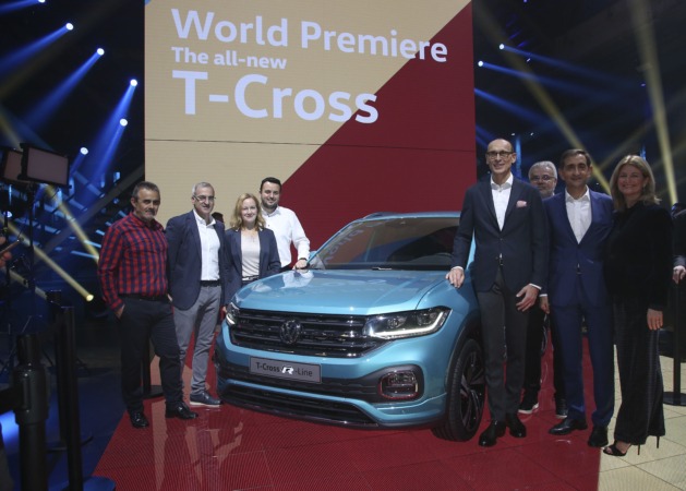Presentado el T-Cross, que comenzará a fabricarse en diciembre en VW Navarra