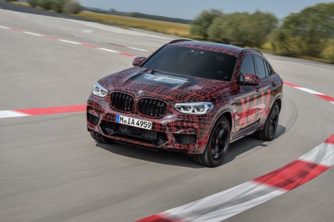Los nuevos BMW X3 M y BMW X4 M calientan en Nürburgring