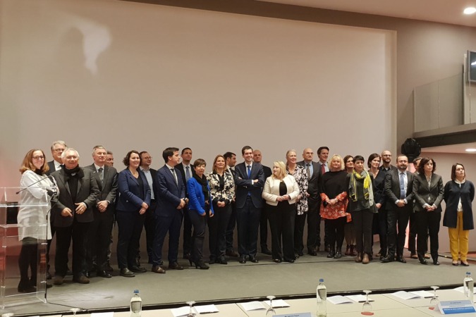 Navarra reúne en Bruselas a 34 líderes regionales para coordinar proyectos de innovación