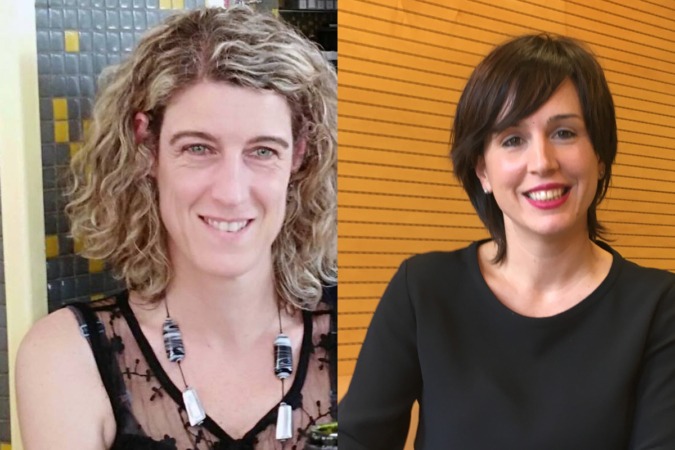 Laura Arzoz y Ana Goyén, premios Empresaria y Directiva Navarra 2018 de Amedna-Neeze