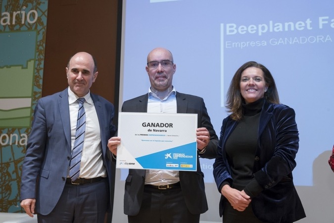 Beeplanet Factory recibe el Premio Emprendedor XXI