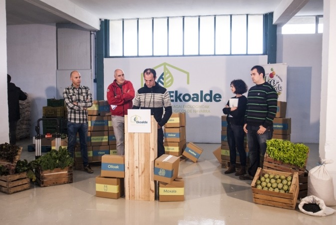 Ekoalde, nuevo centro de acopio y logística de la producción ecológica navarra