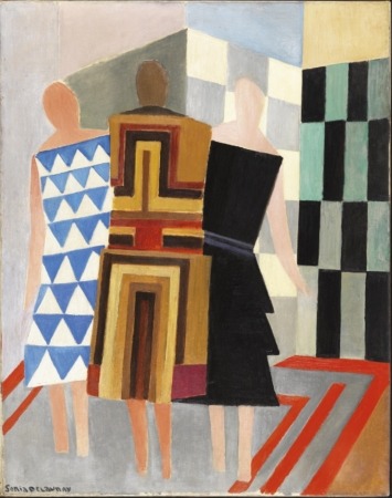 Vestidos simultáneos, de Sonia Delaunay, 1925