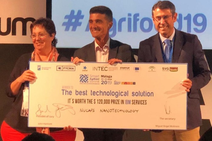 Premio europeo para Nucaps Nanotecnology